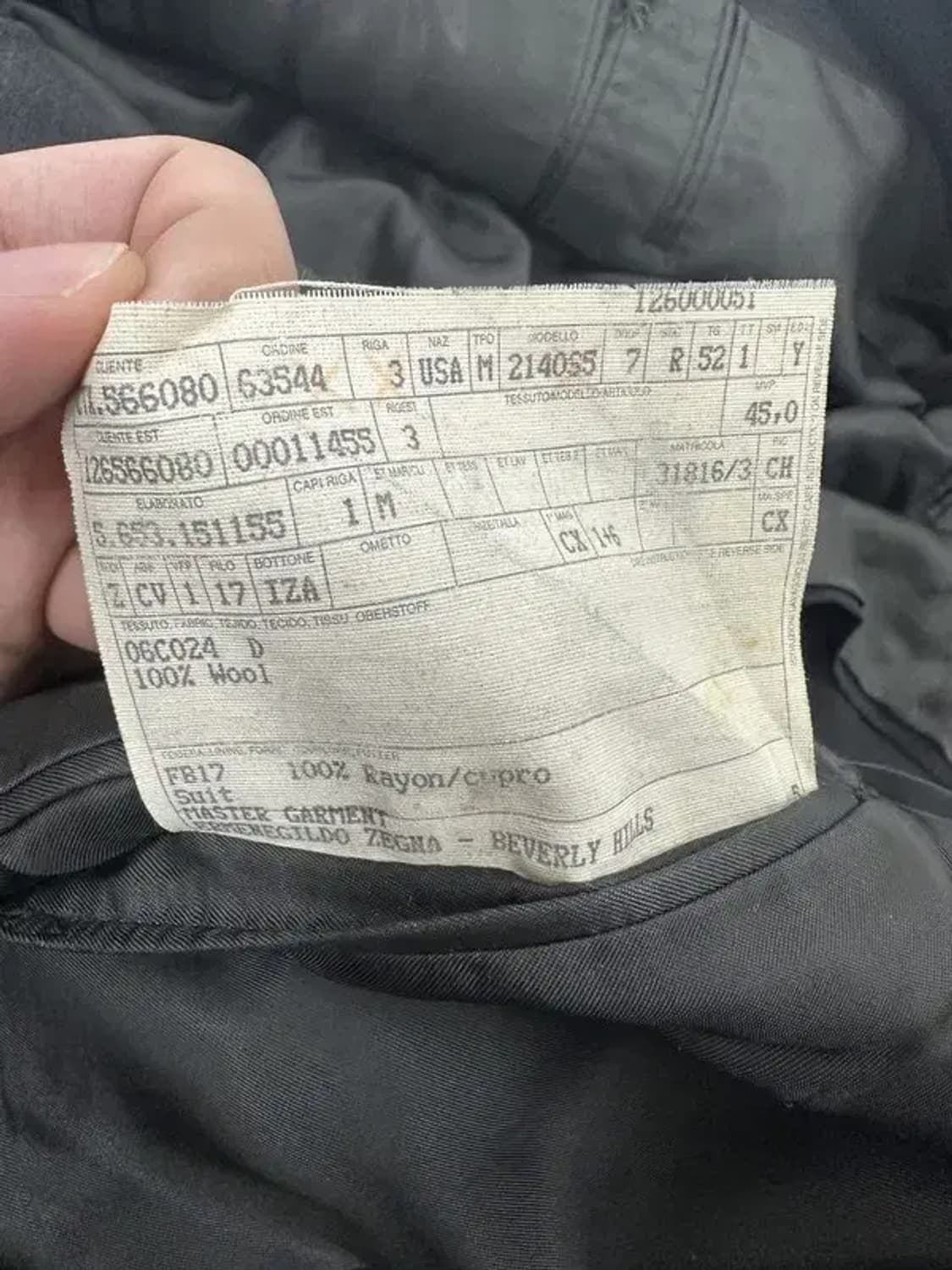 에르메네질도 제냐 수미주라 쓰리버튼 자켓 상품이미지6