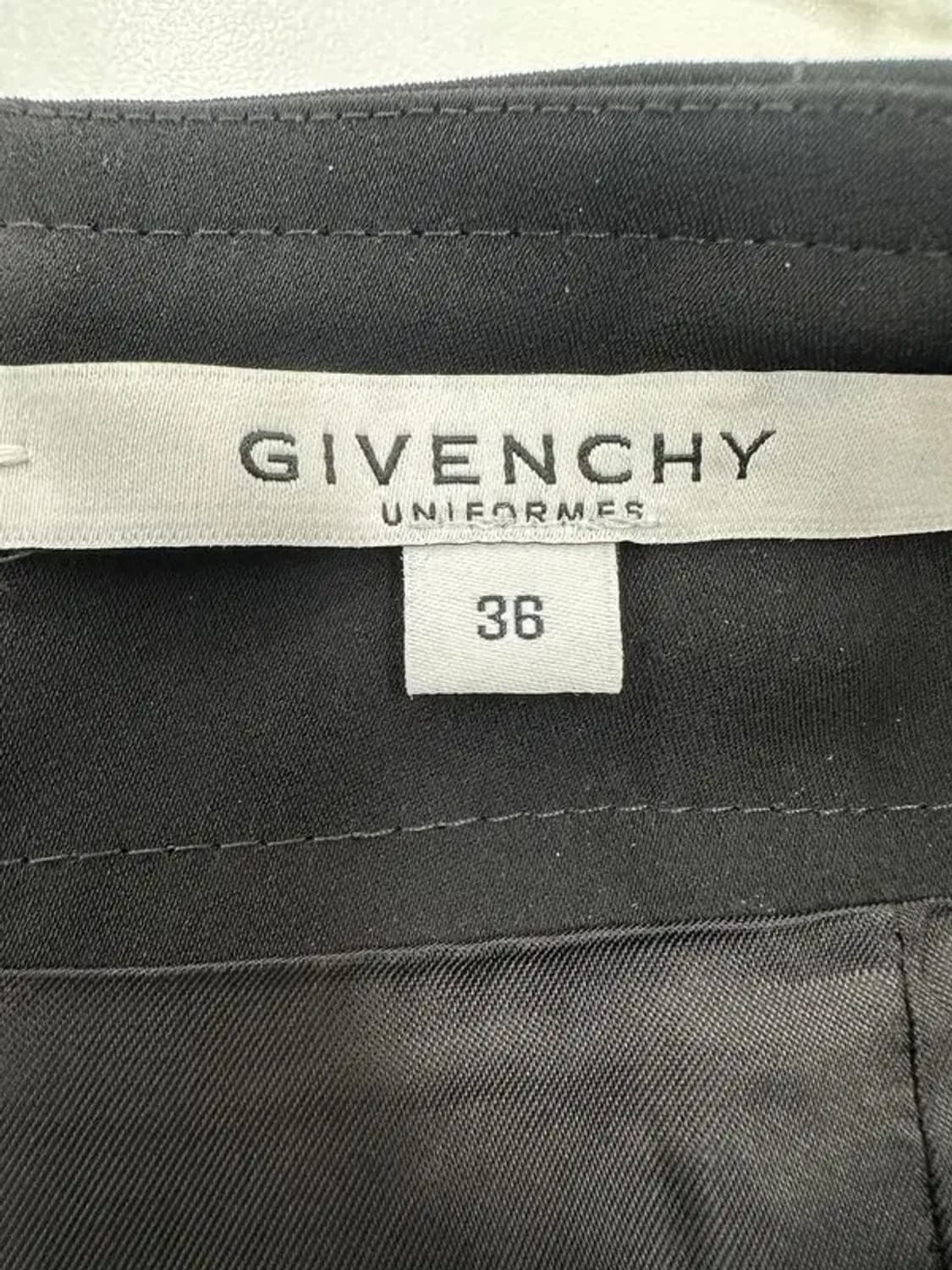 지방시 블랙 미디 스커트 상품이미지5