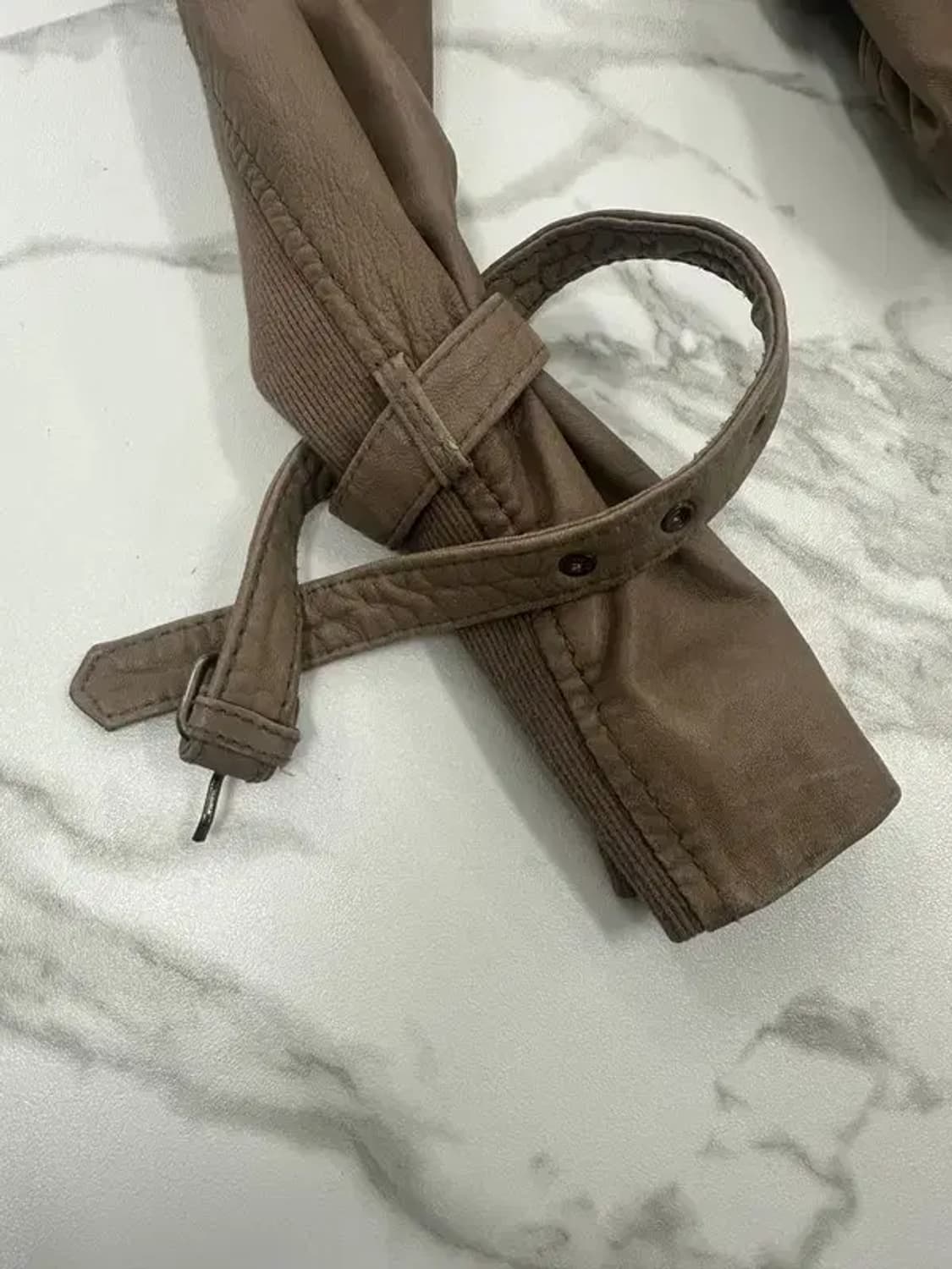 MUUBA 무바 베이지 라이더자켓 상품이미지4