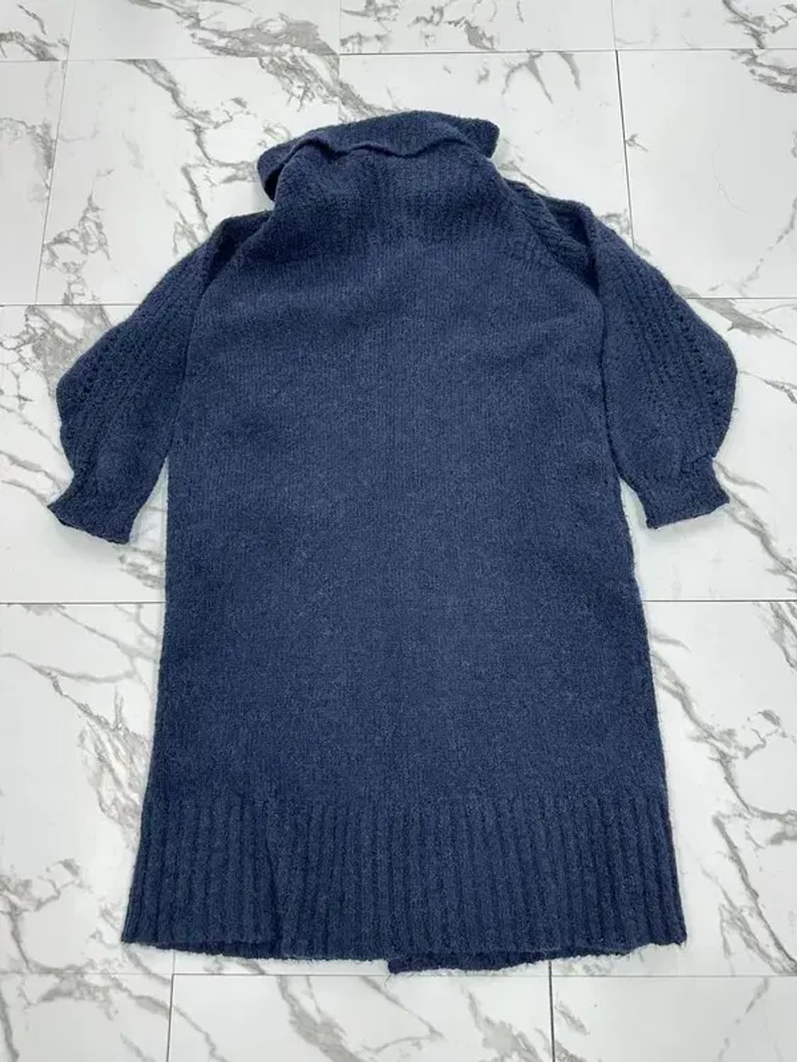 럭키슈에뜨 네이비 롱가디건 상품이미지2