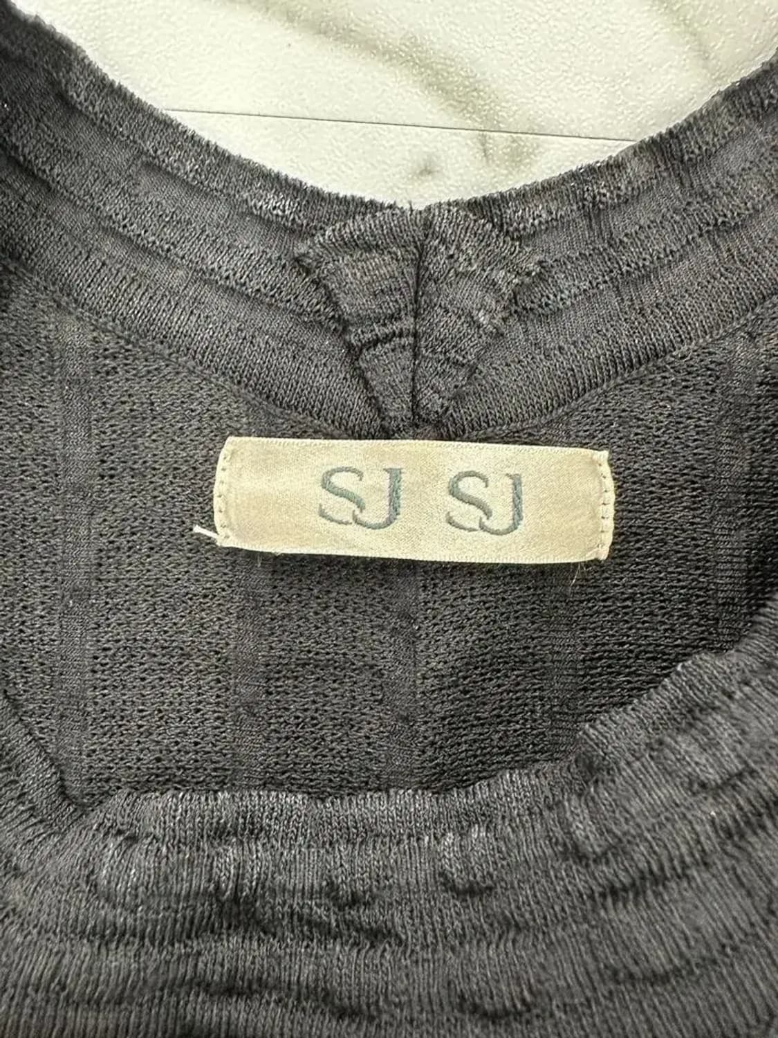 SJSJ 블랙 패턴 원피스 상품이미지3