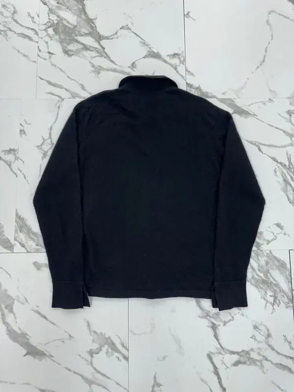 빈티지 캐시미어 100% 블랙 가디건 상품이미지2