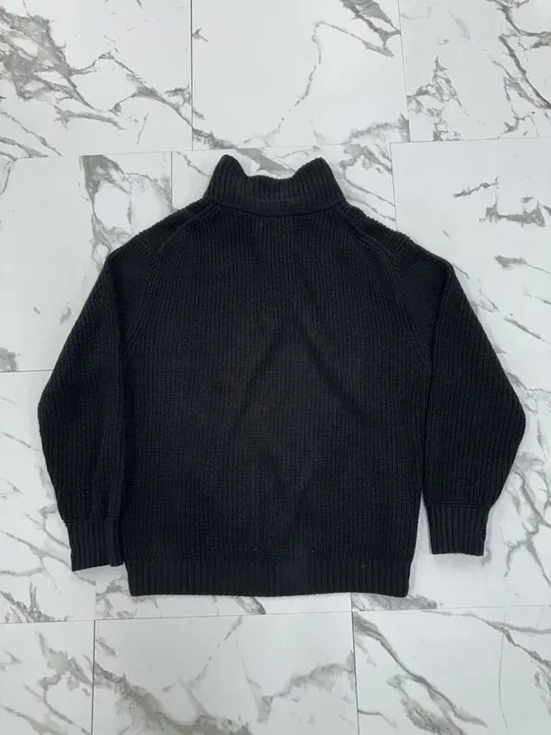 일꼬르소 모크넥 반집업 니트 상품이미지2