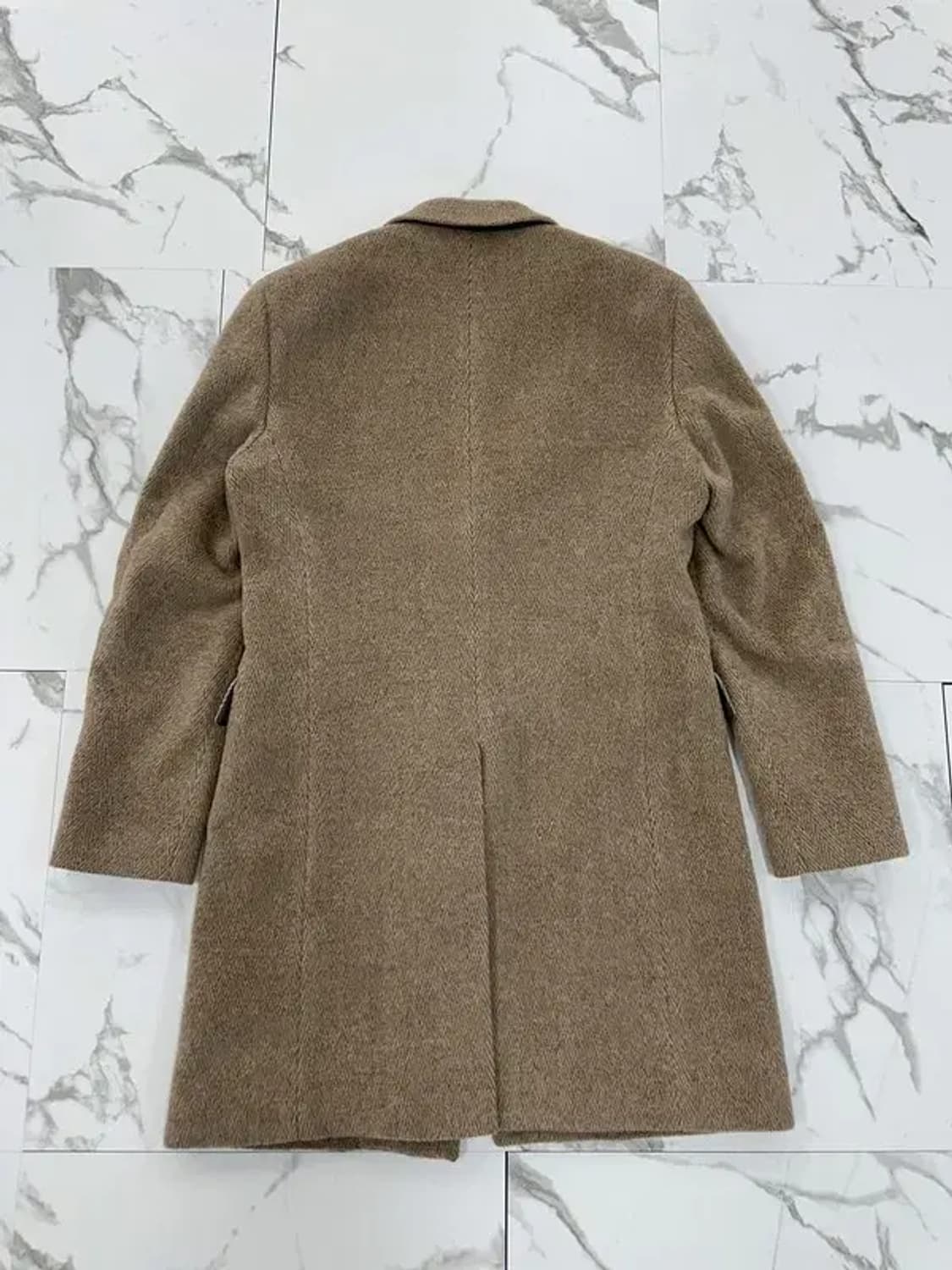 커스텀멜로우 알파카 헤링본 코트 상품이미지2