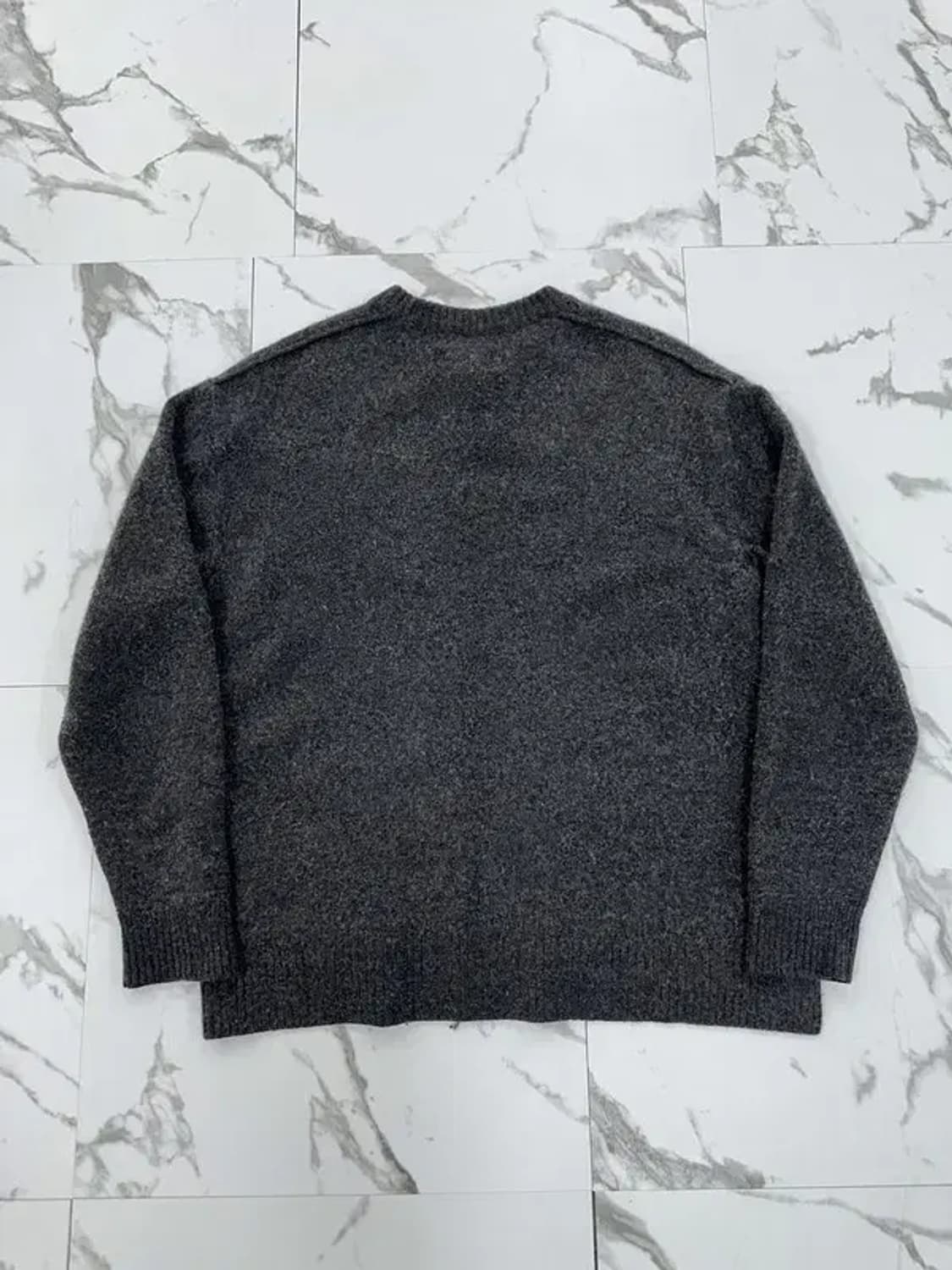 일꼬르소 울 캐시미어 그레이 니트 상품이미지2