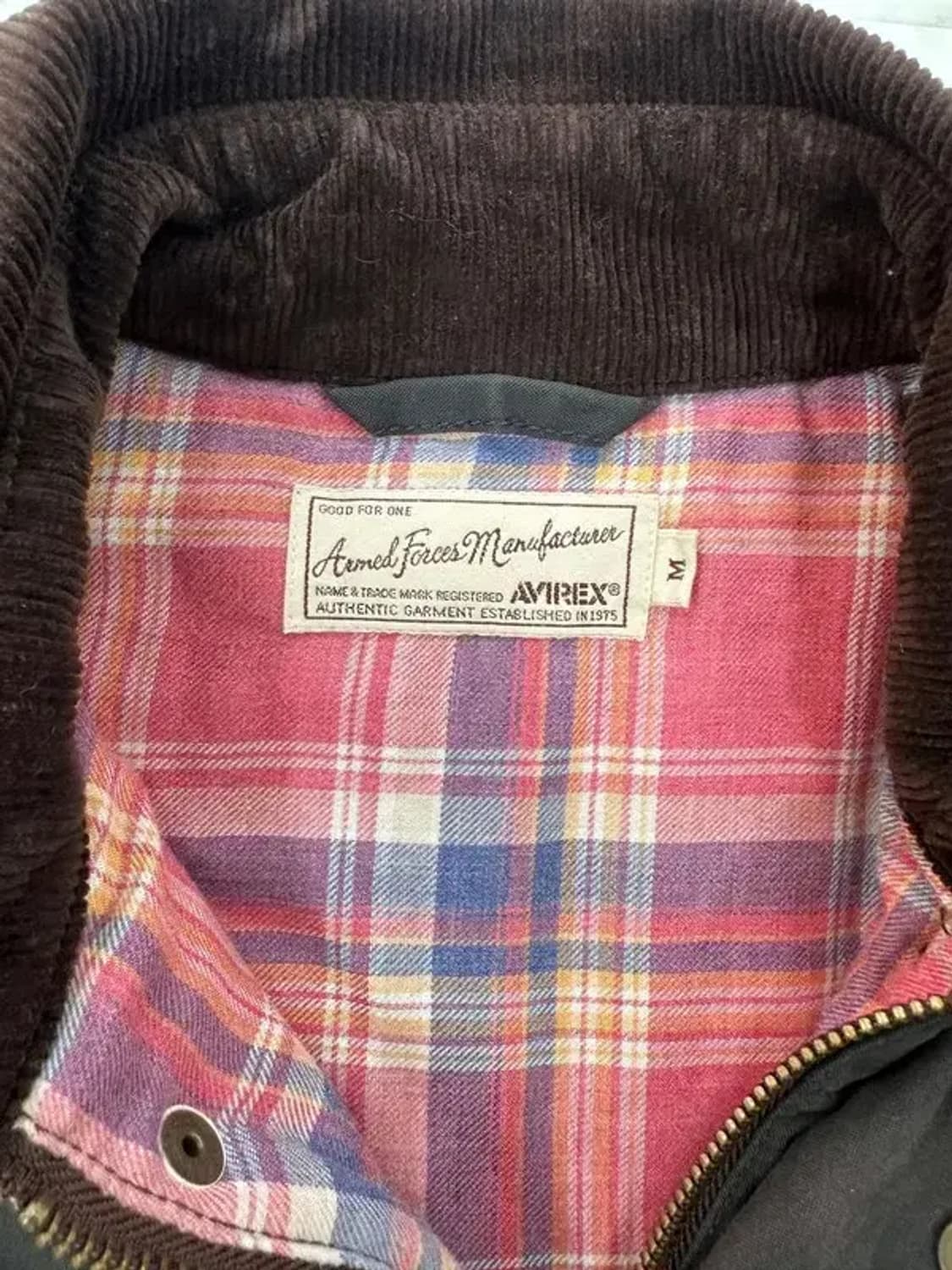 아비렉스 퀼팅 자켓 상품이미지3