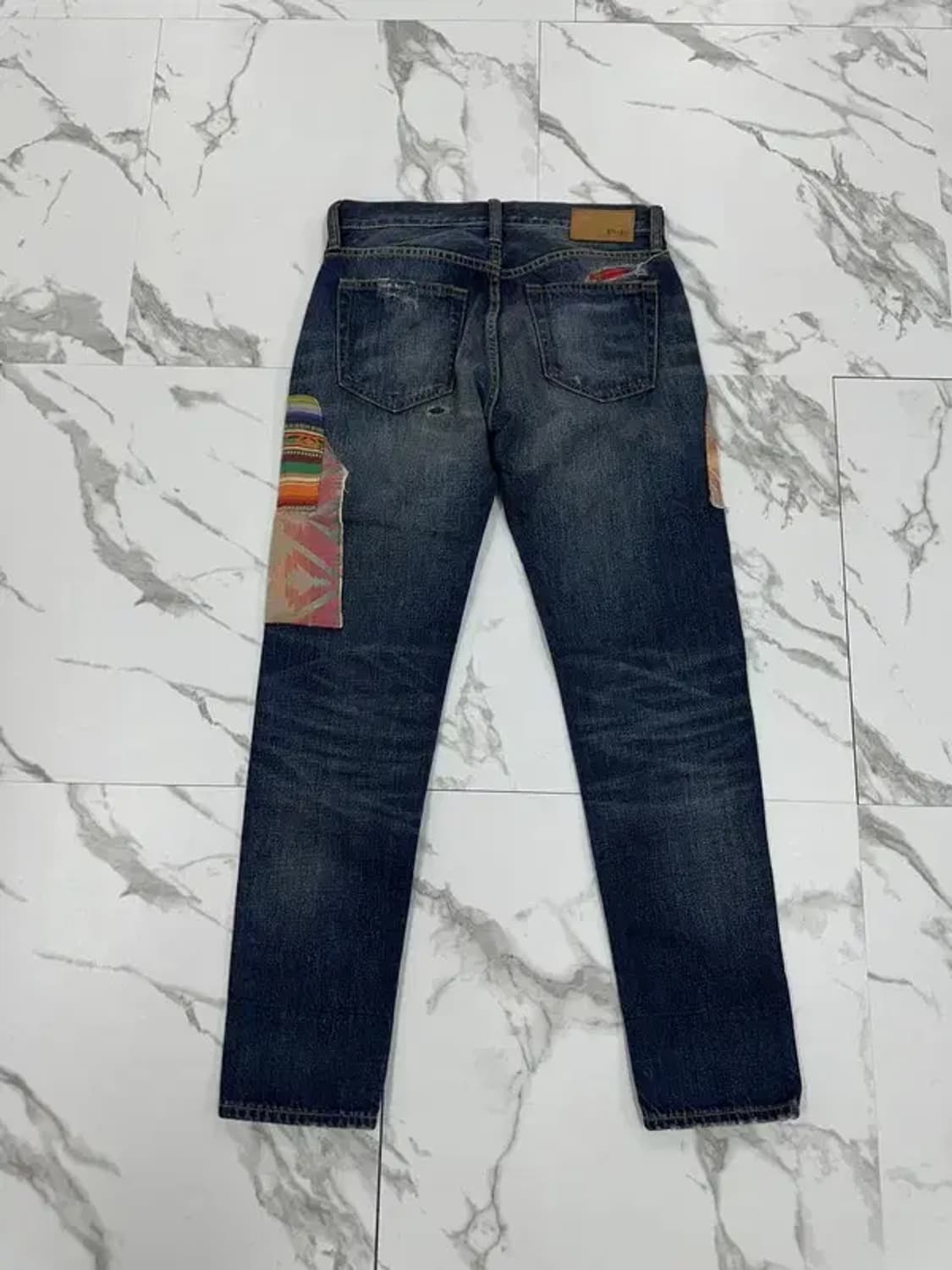 폴로 랄프로렌 패치워크 데님 팬츠 상품이미지2