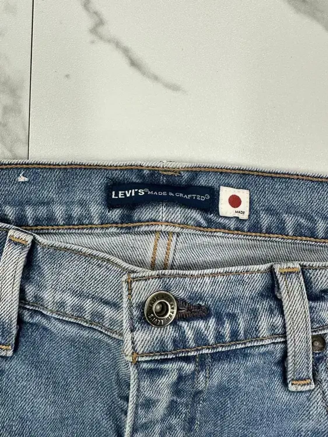 리바이스 메이드앤크래프티드 블루탭 502 데님 팬츠 상품이미지3