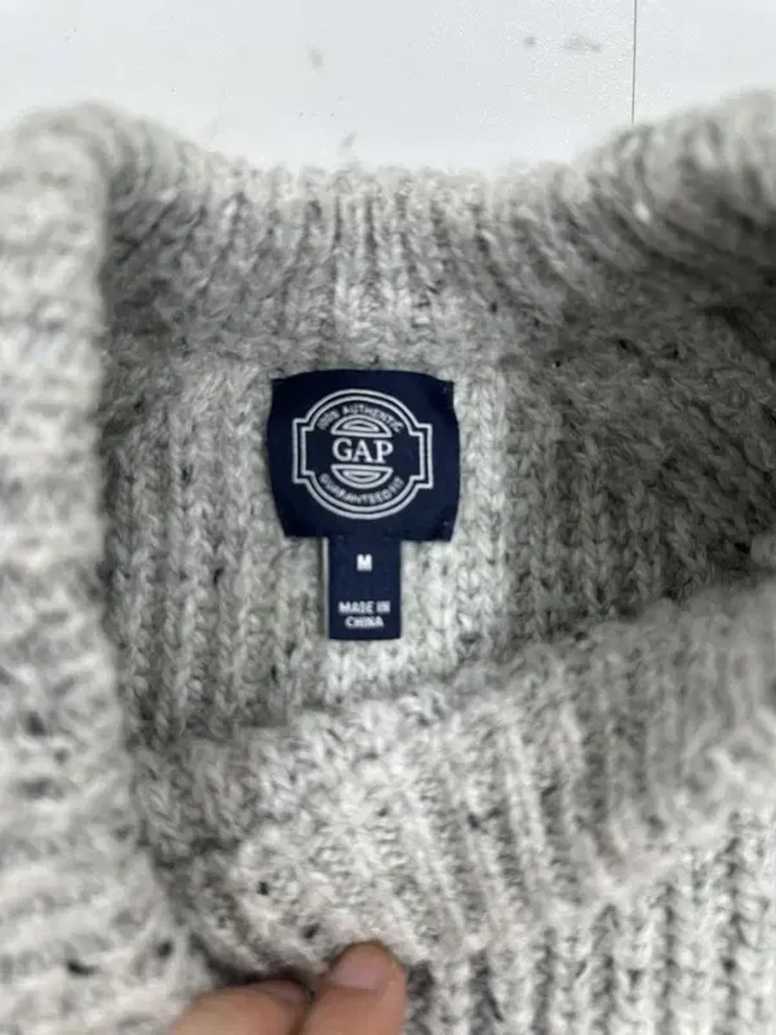 갭 그레이 니트 상품이미지3