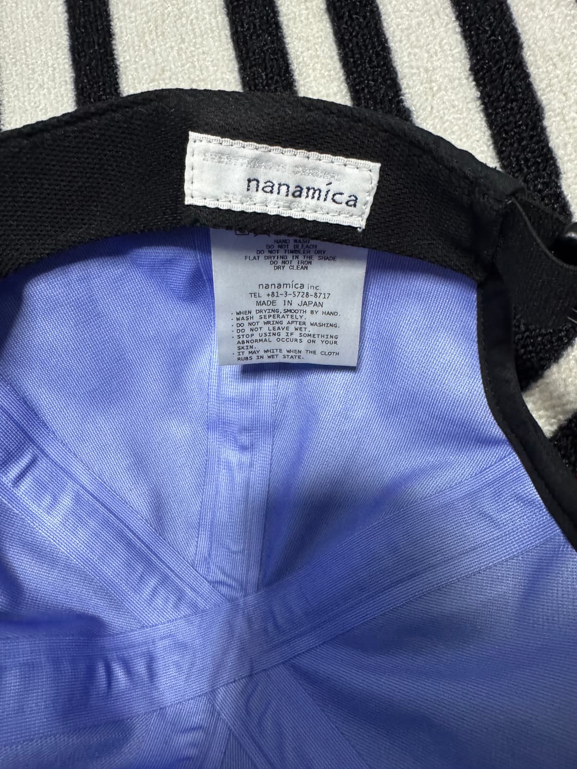 나나미카 고어텍스 캡 블랙 상품이미지7