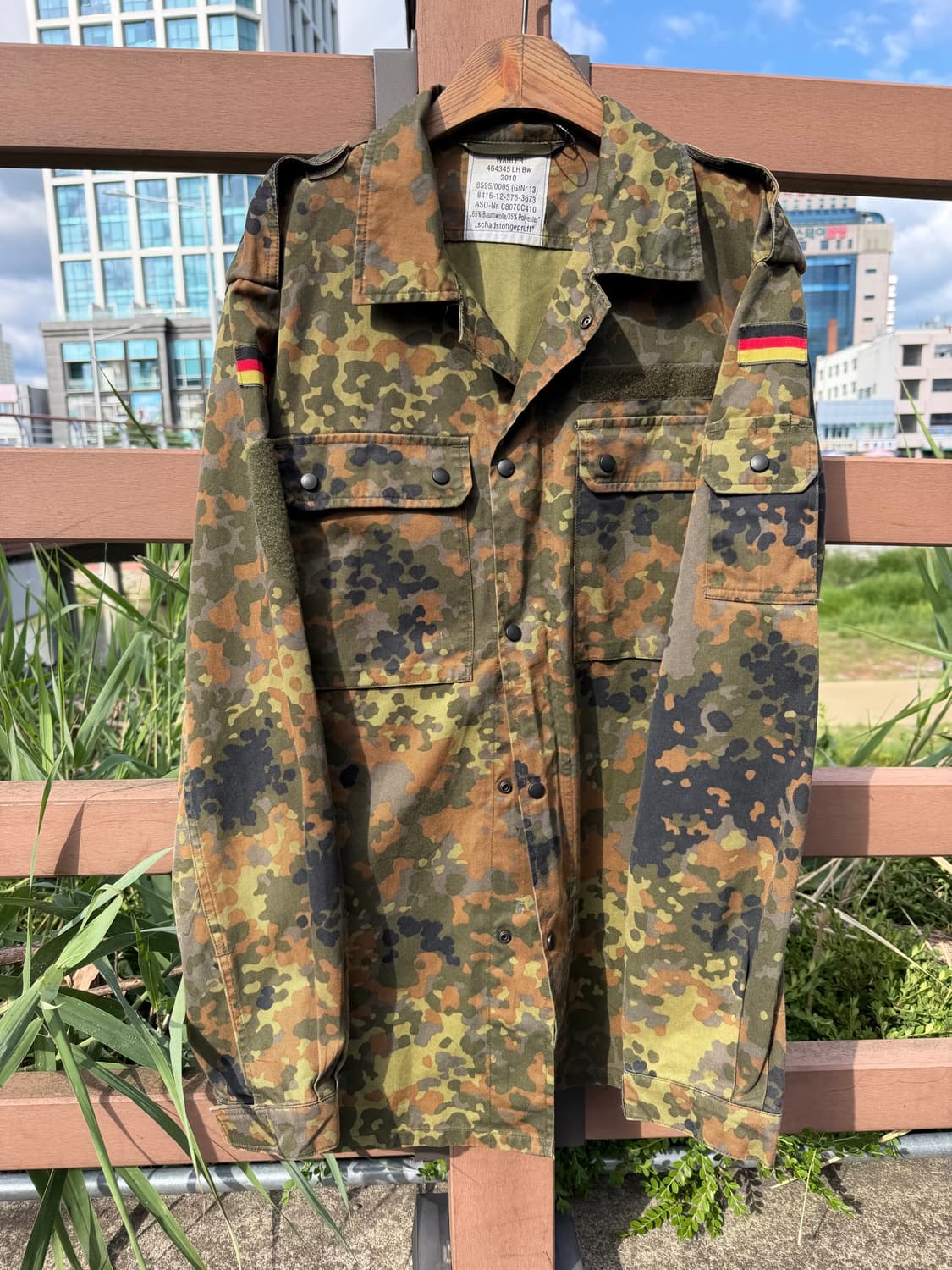 Germany Flecktarn Shirt(Made in Germany) 상품이미지1