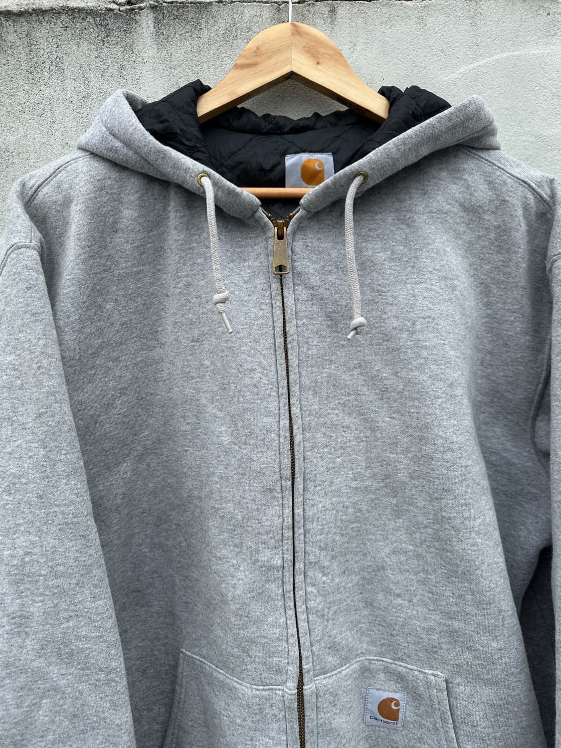 [XL] 칼하트 퀼팅 안감 후드집업 자켓 상품이미지2