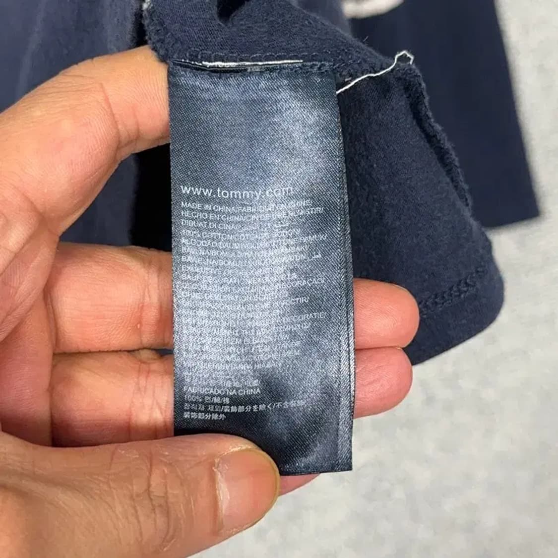 타미힐피거 스트라이프 긴팔티 S 상품이미지4