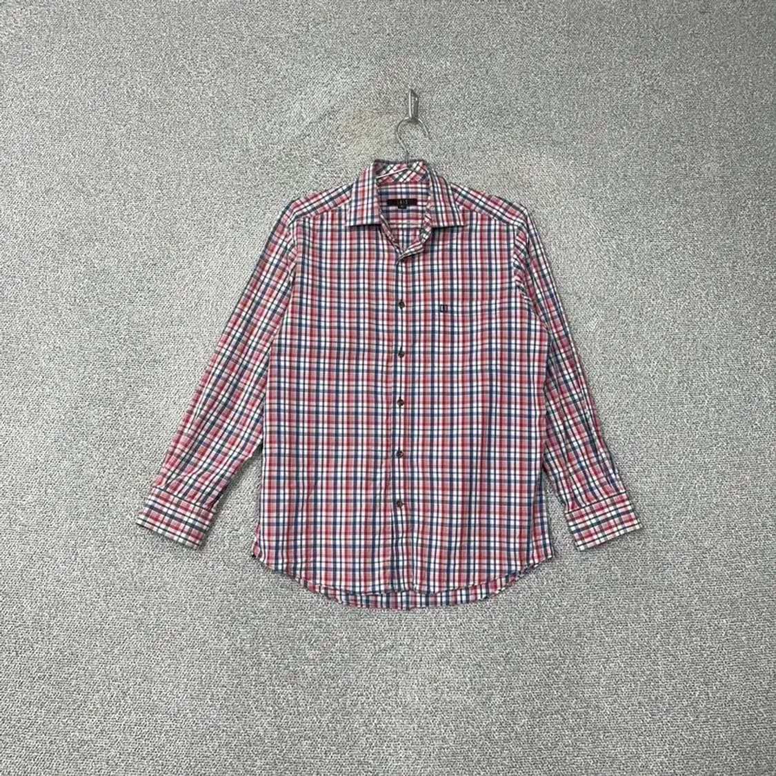 닥스 로고 캐주얼 체크셔츠 95 상품이미지1