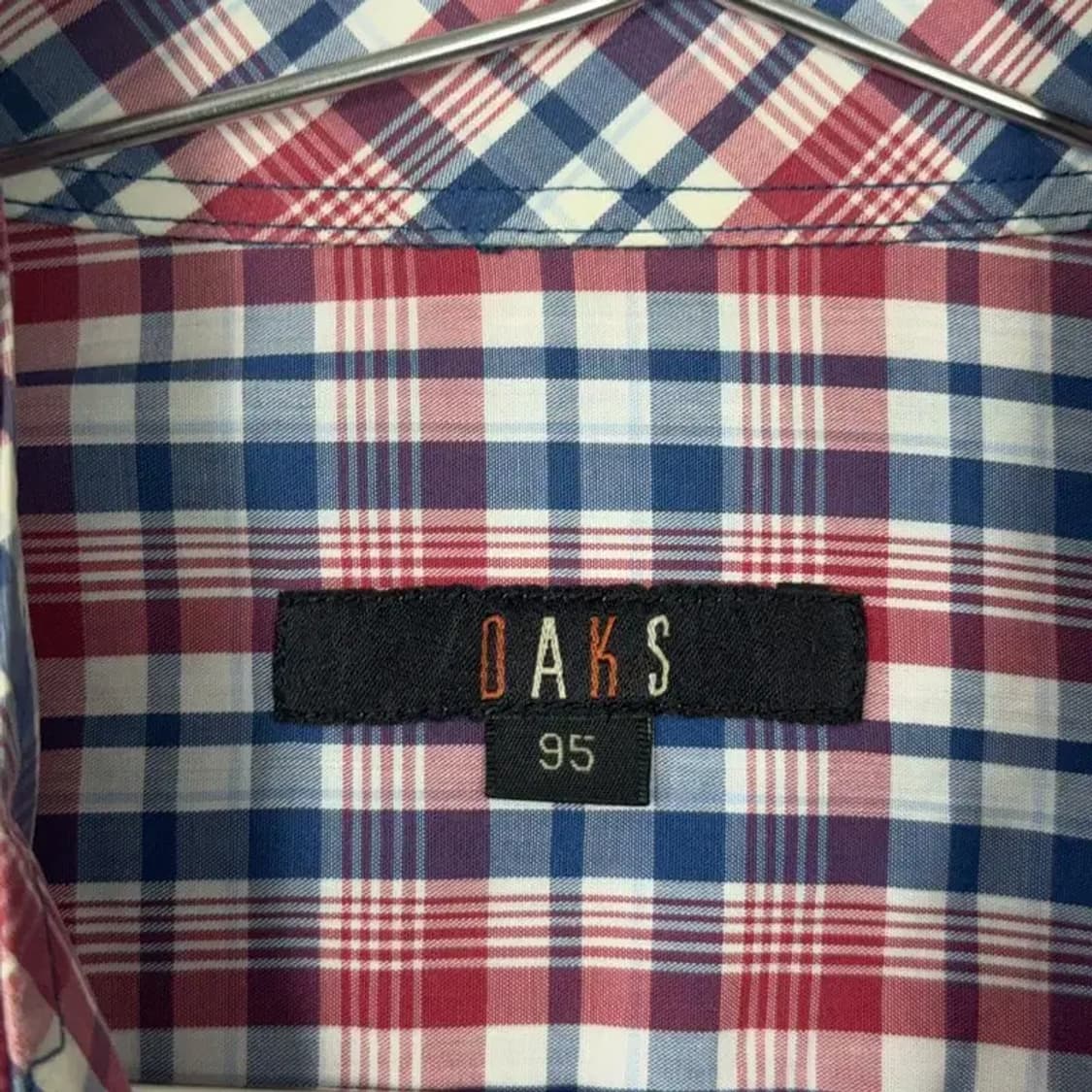 닥스 로고 캐주얼 체크셔츠 95 상품이미지3