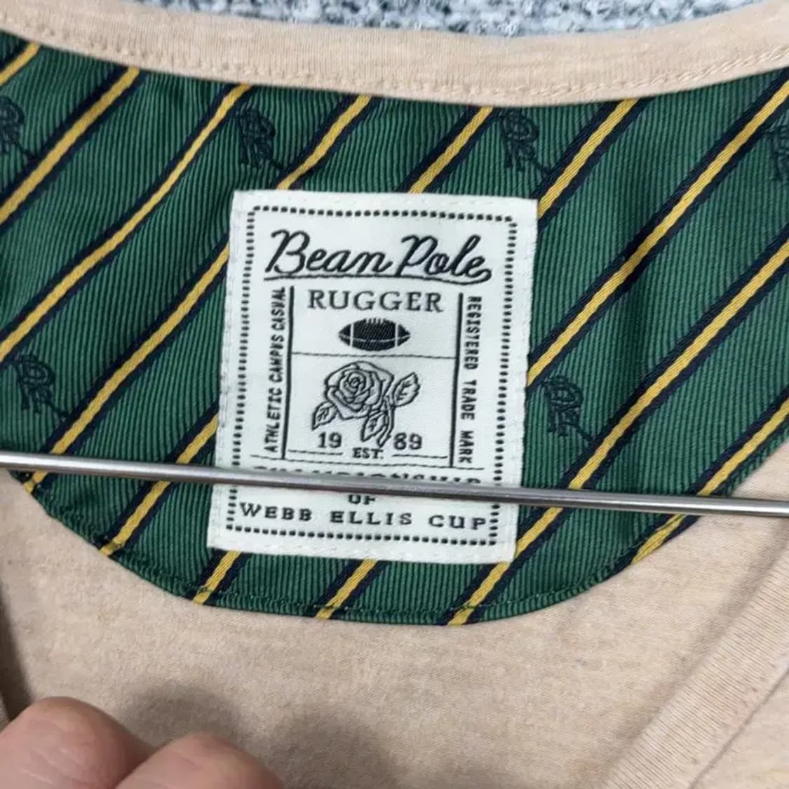 빈폴 여성 캐주얼 베이지 긴팔티 100 상품이미지3