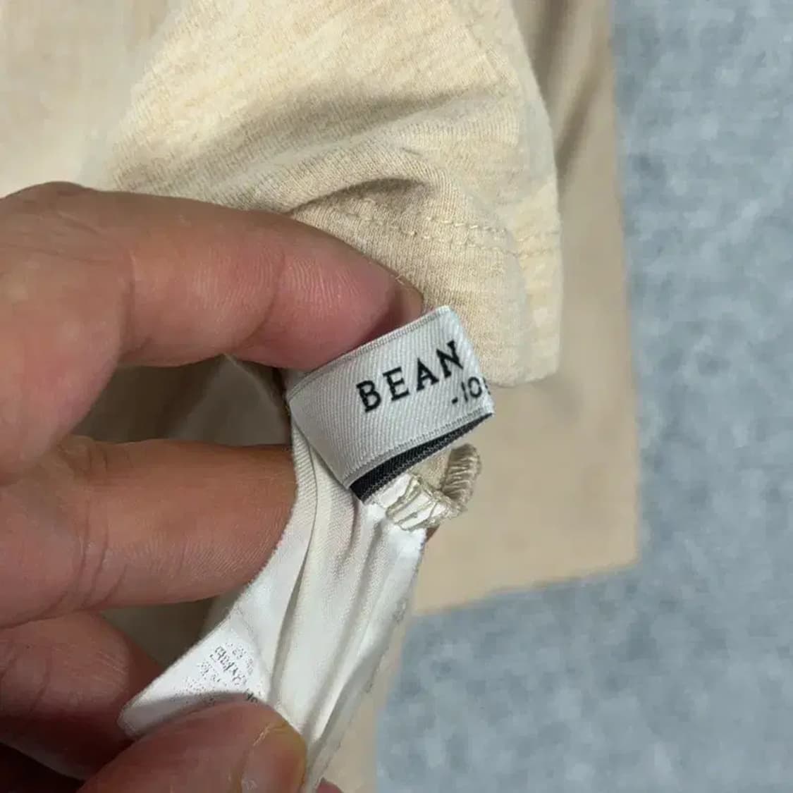 빈폴 여성 캐주얼 베이지 긴팔티 100 상품이미지4