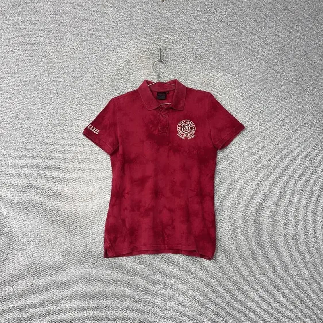 버커루 빈티지 로고 반팔 카라티 M 상품이미지1