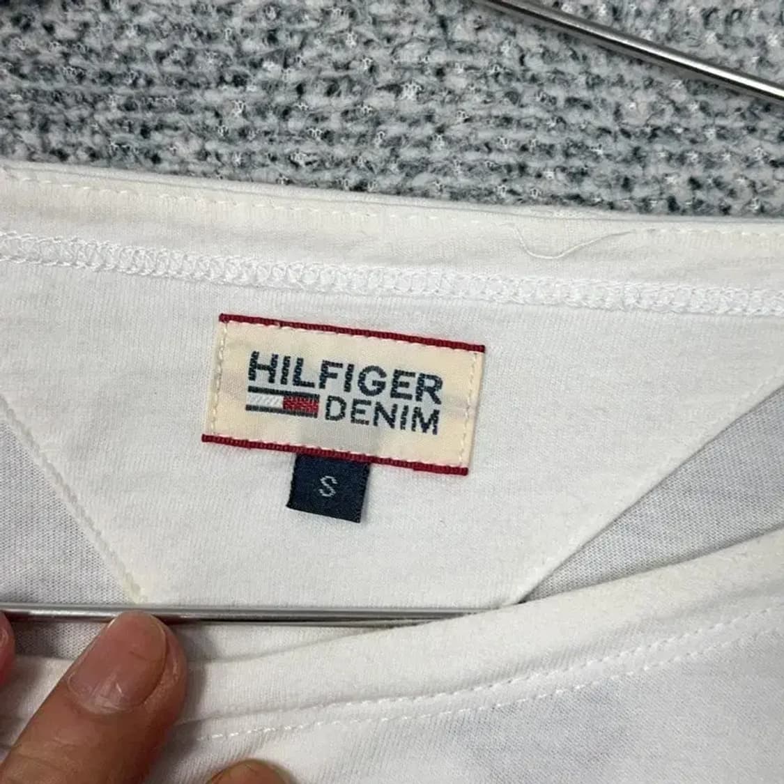 타미힐피거 스트라이프 긴팔티 S 상품이미지3