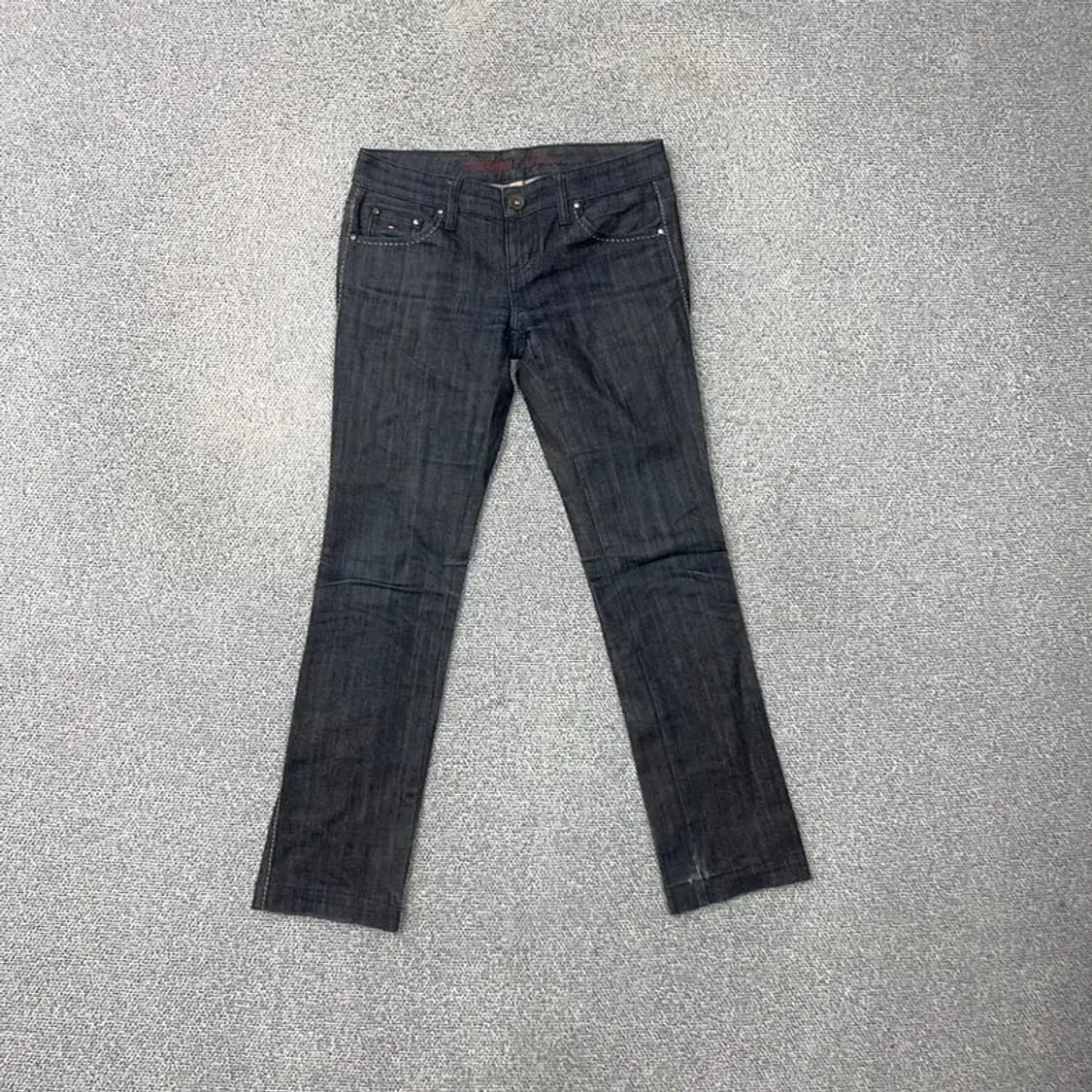 타미힐피거 백로고 여성 데님팬츠 24 상품이미지1