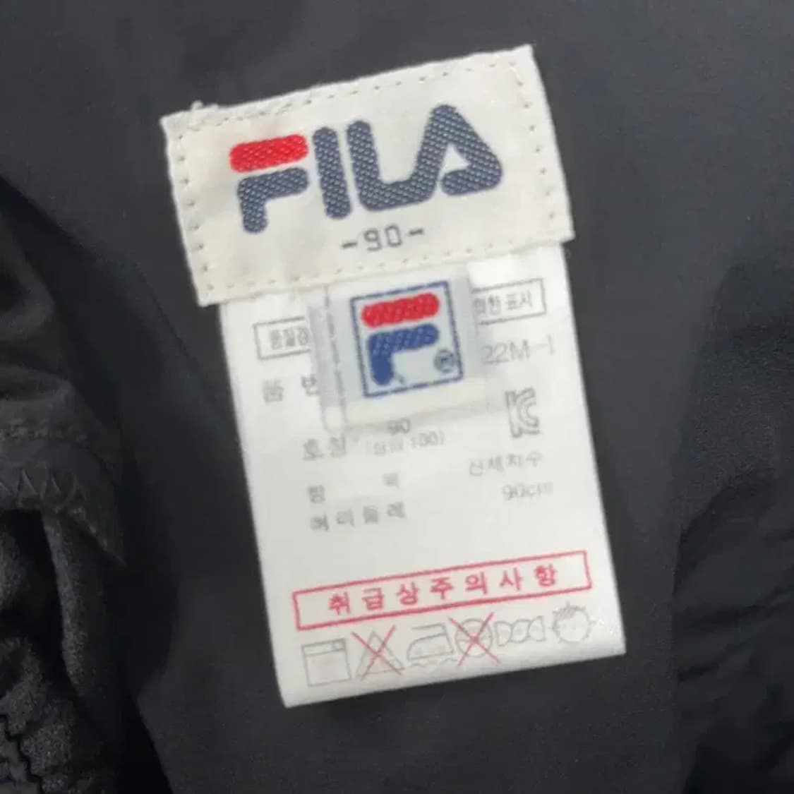 휠라 로고 5부 기능성 반바지 90 상품이미지5