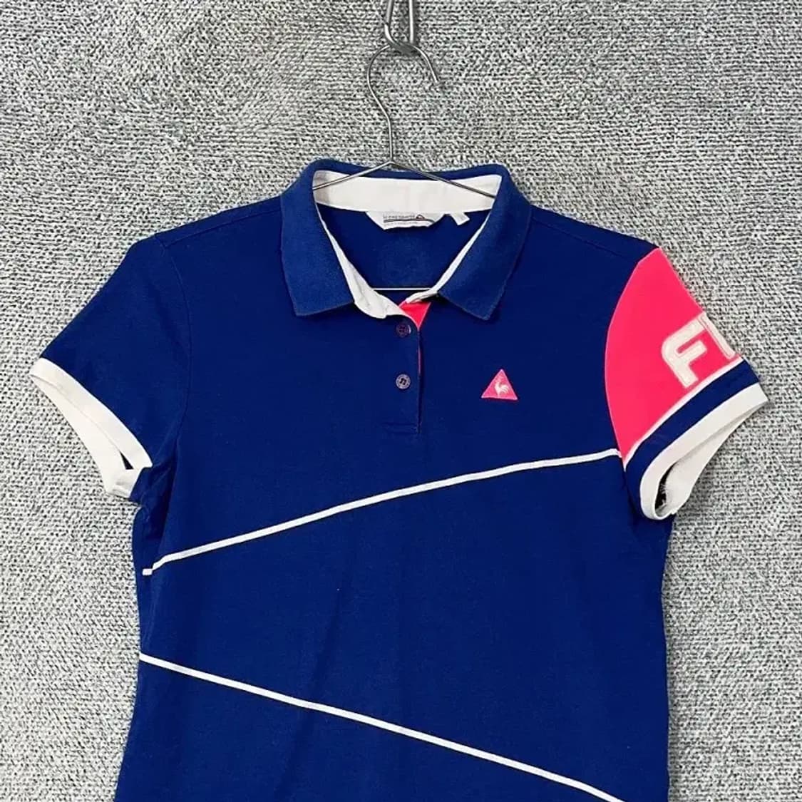 르꼬끄 골프 로고 여성 기능성 반팔 카라티 95 상품이미지3