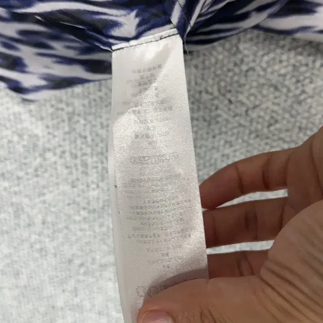 알마니 익스체인지 빈티지 패턴 셔츠 S 상품이미지4