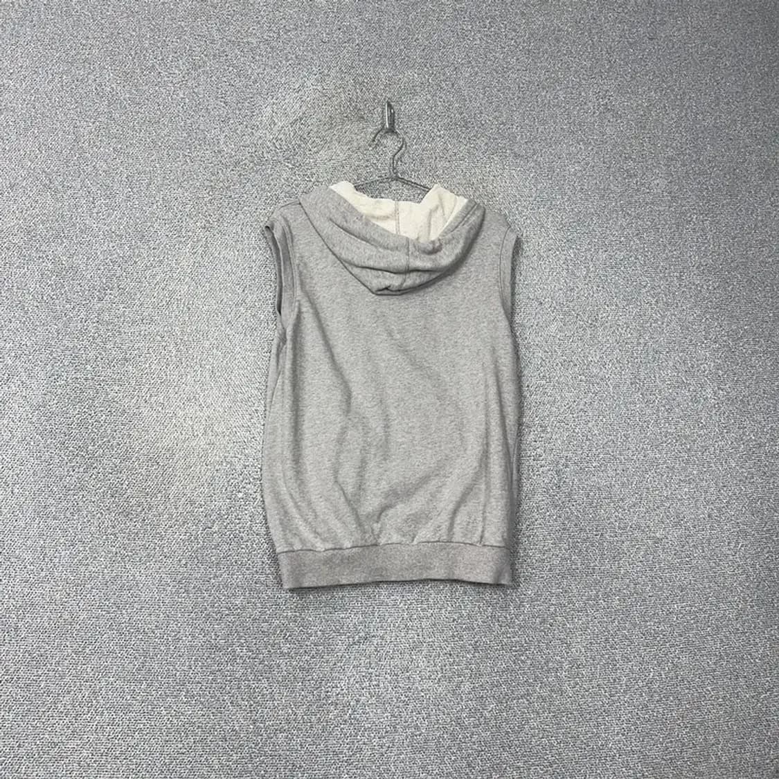 엄브로 로고 후드 집업 조끼 S 상품이미지2