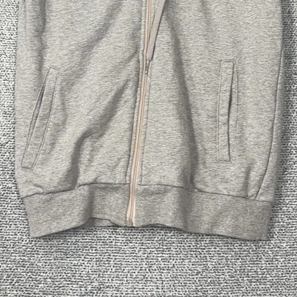 엄브로 로고 후드 집업 조끼 S 상품이미지4