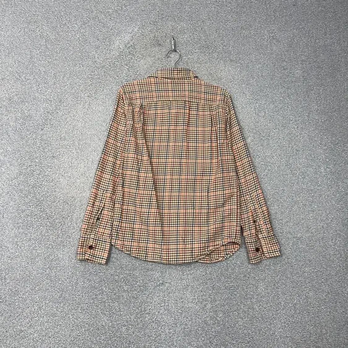 후아유 빈티지 투포켓 체크셔츠 M 상품이미지2