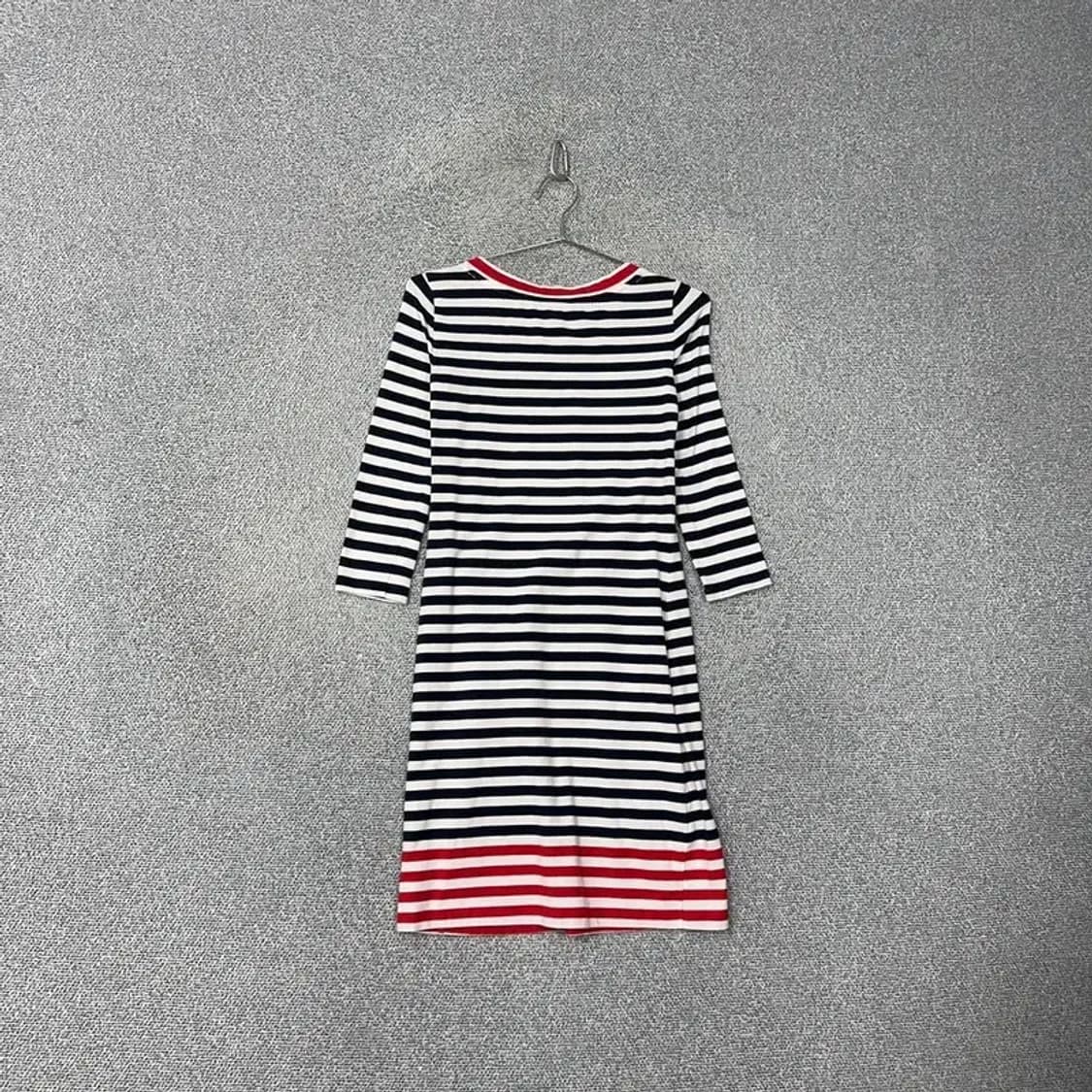 타미힐피거 스트라이프 U넥 원피스 XXS 상품이미지2