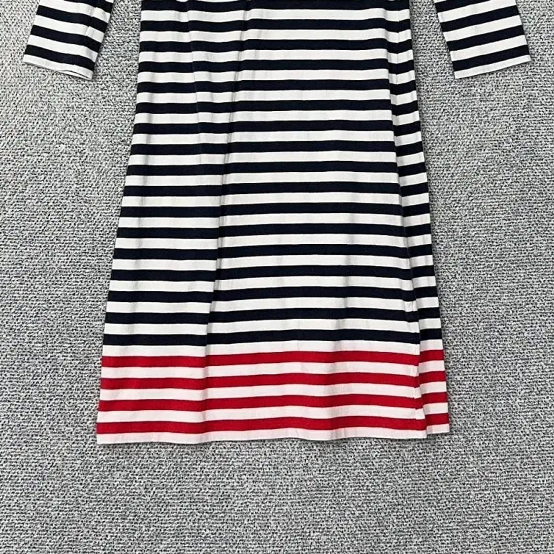 타미힐피거 스트라이프 U넥 원피스 XXS 상품이미지4