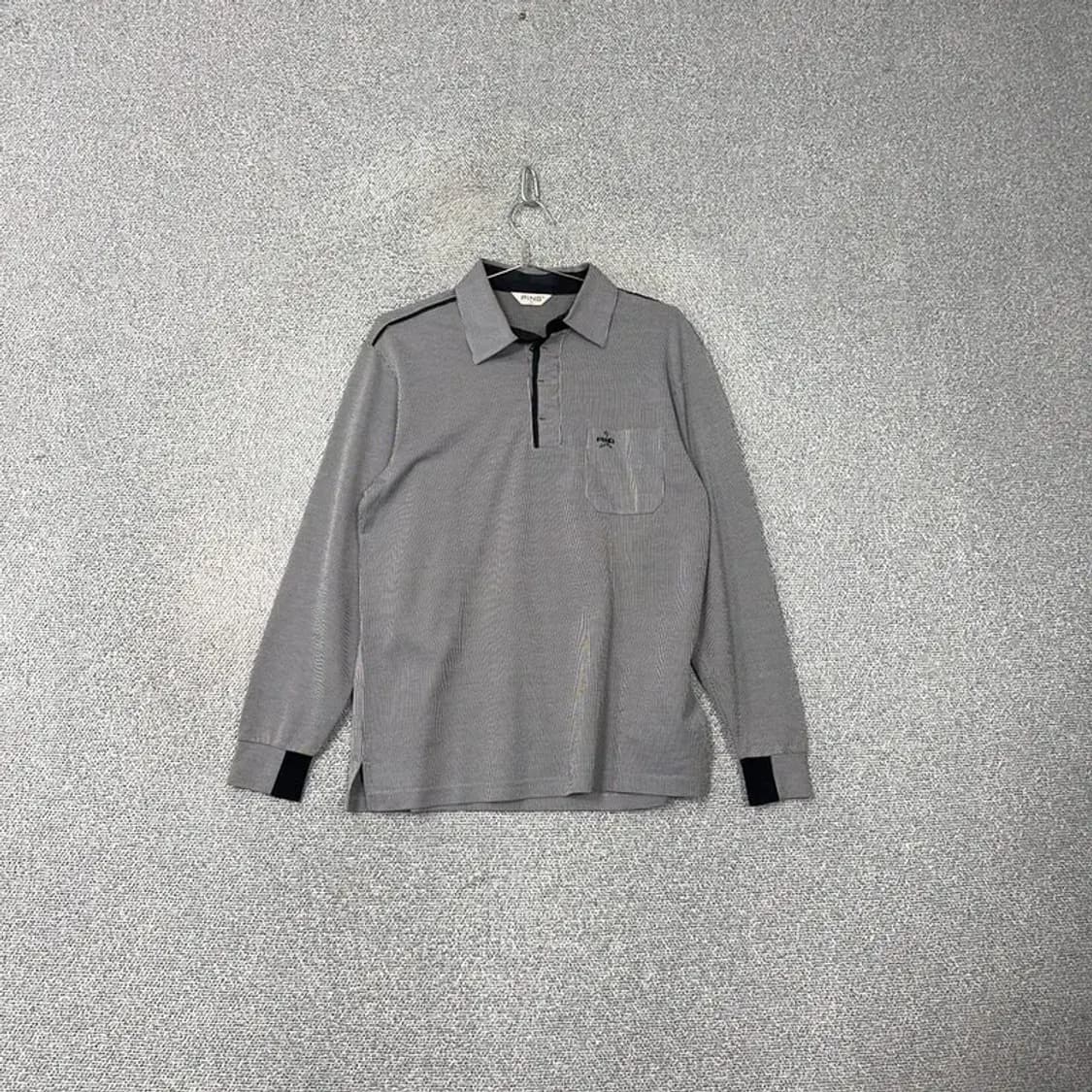 핑 골프 스트라이프 긴팔 카라티 95 상품이미지1