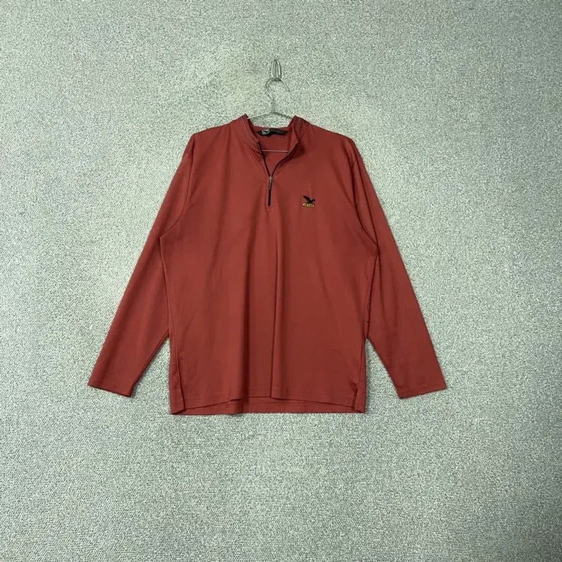 살레와 빅사이즈 남자 기능성 반집업 긴팔티 3XL 상품이미지1