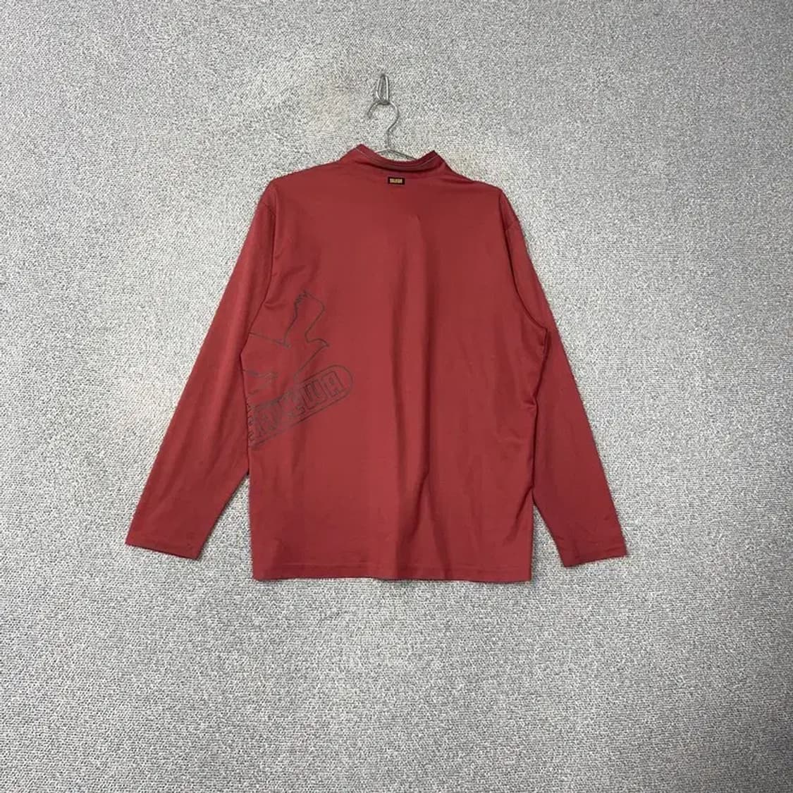 살레와 빅사이즈 남자 기능성 반집업 긴팔티 3XL 상품이미지2