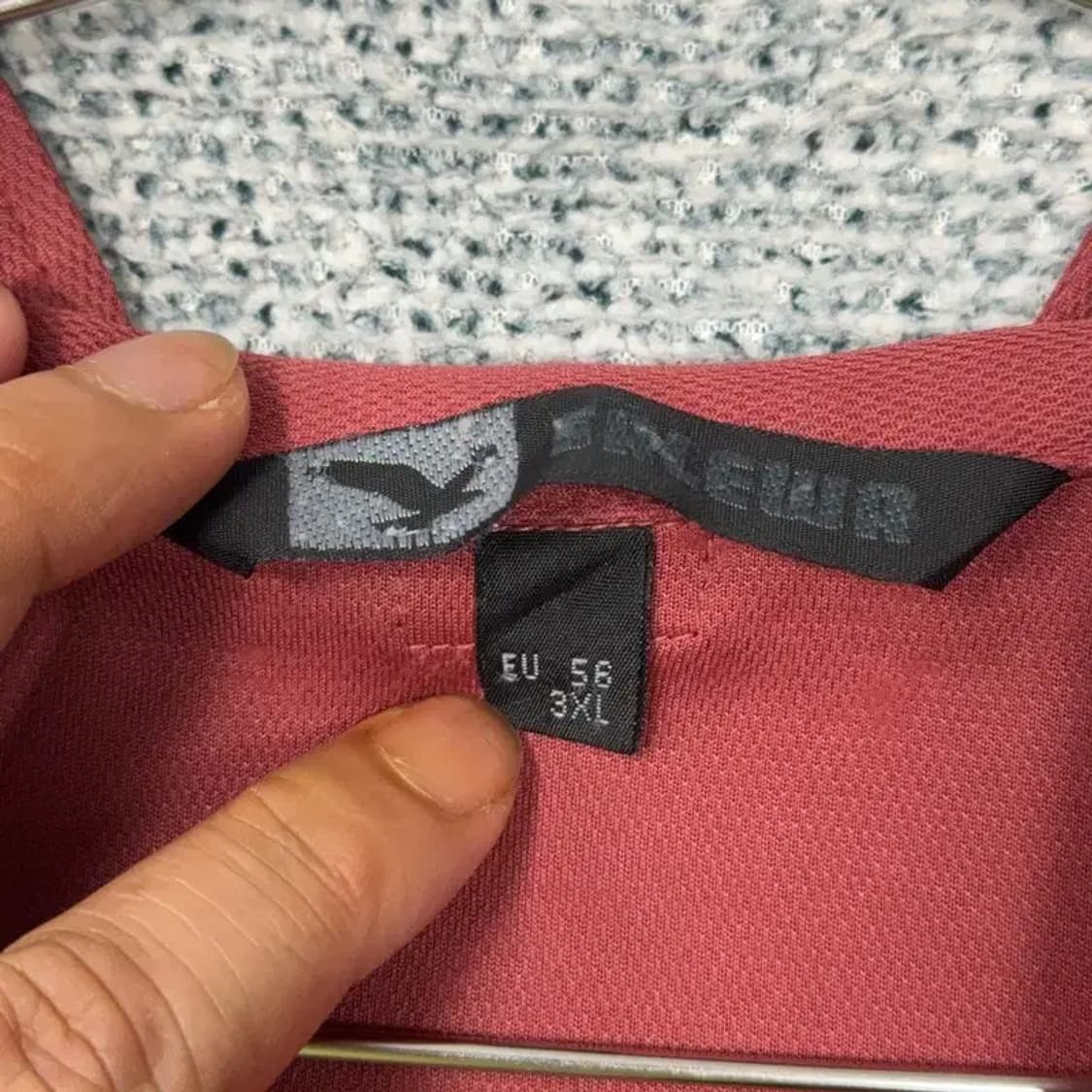 살레와 빅사이즈 남자 기능성 반집업 긴팔티 3XL 상품이미지3