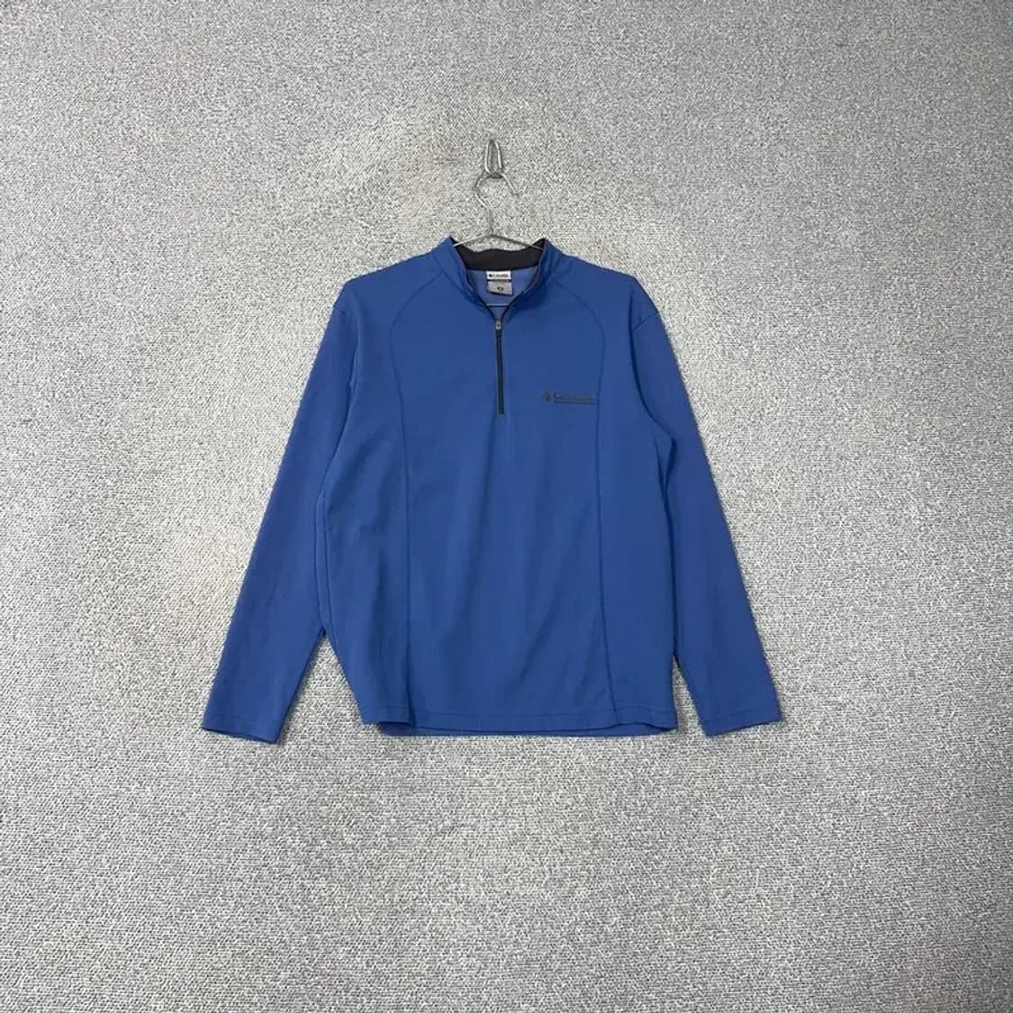 콜롬비아 로고 기능성 반집업 긴팔티 M 상품이미지1