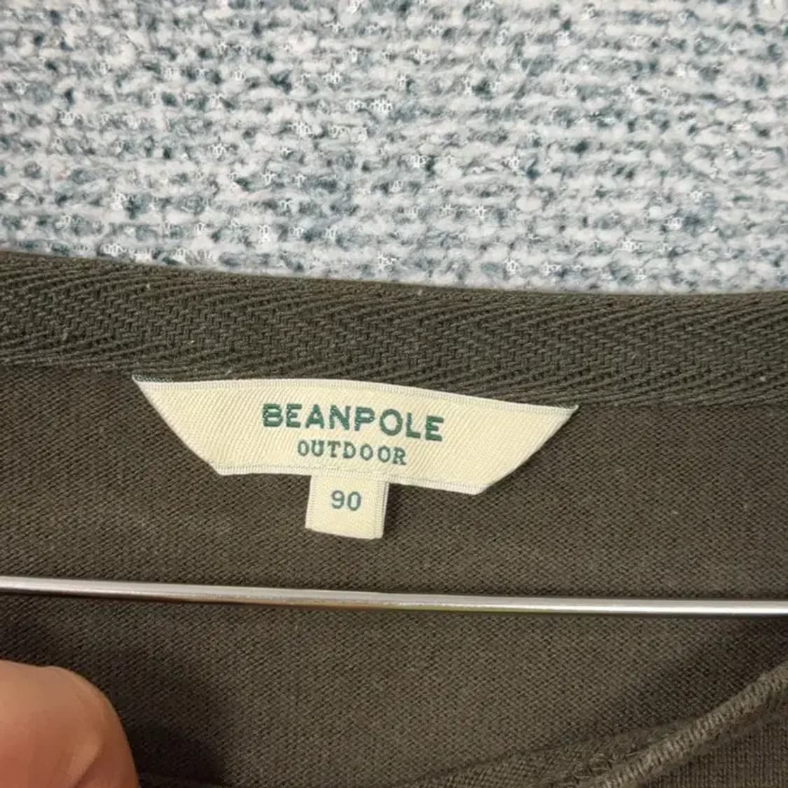 빈폴 스트라이프 로고 여성 긴팔티 90 상품이미지3