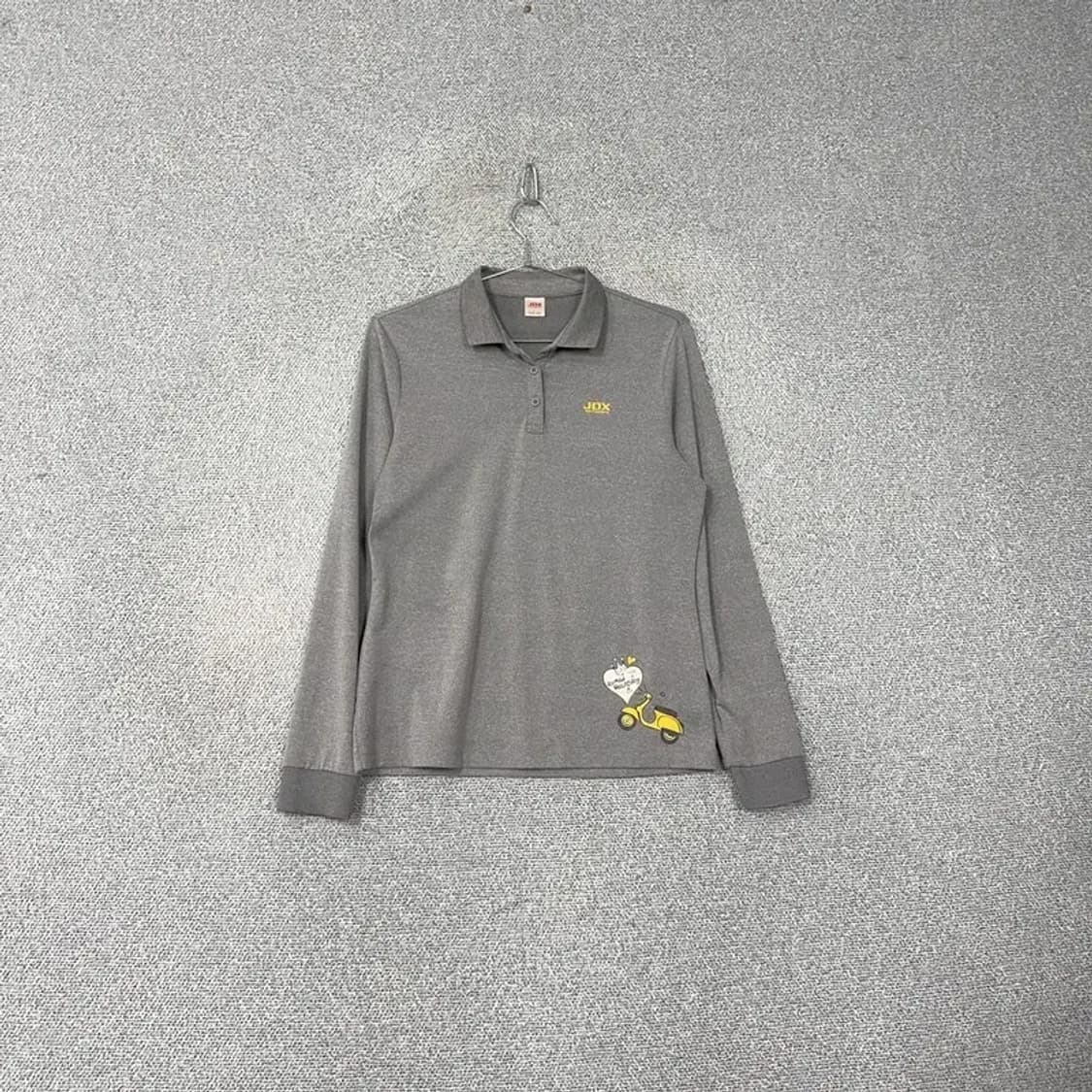 JDX 골프 로고 기능성 긴팔 카라티 95 상품이미지1