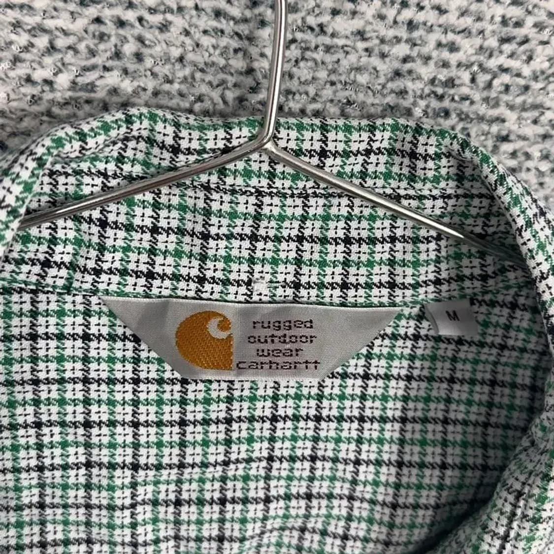 칼하트 캐주얼 체크남방 M 상품이미지3