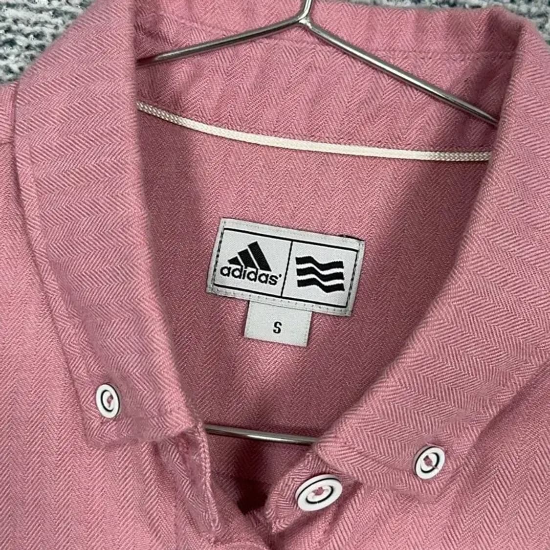 아디다스 골프 연핑크 여성 기능성 셔츠 S 상품이미지3