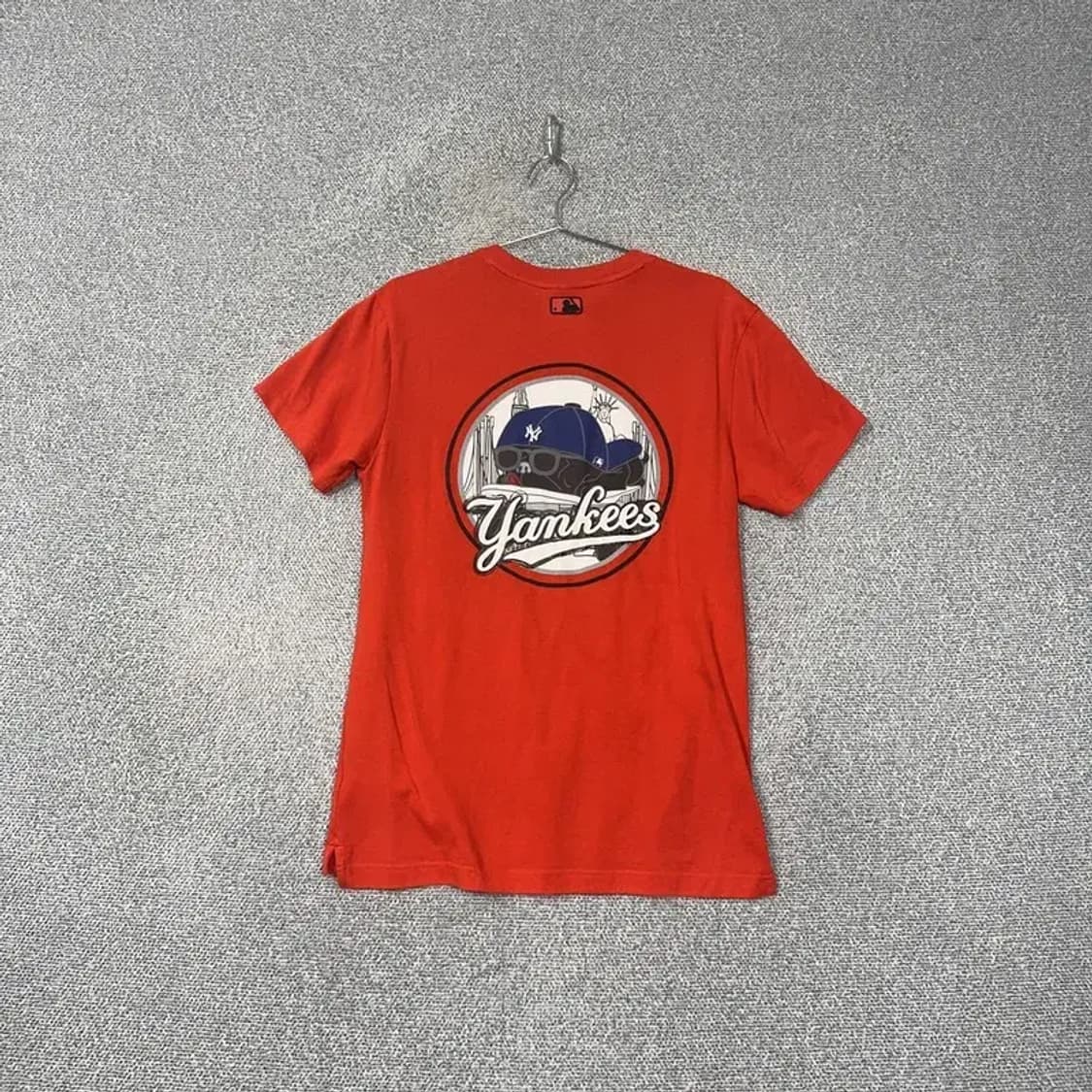 MLB 뉴욕양키즈 오렌지 반팔티 95 상품이미지2