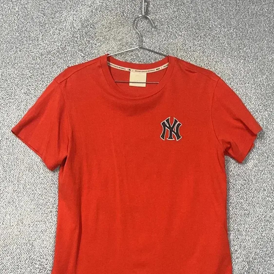 MLB 뉴욕양키즈 오렌지 반팔티 95 상품이미지3