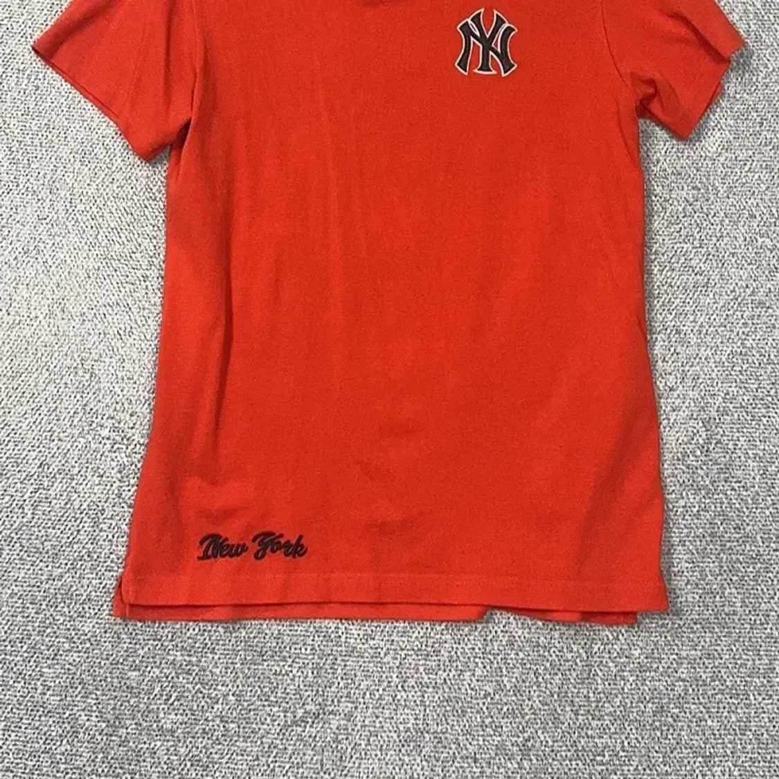 MLB 뉴욕양키즈 오렌지 반팔티 95 상품이미지4