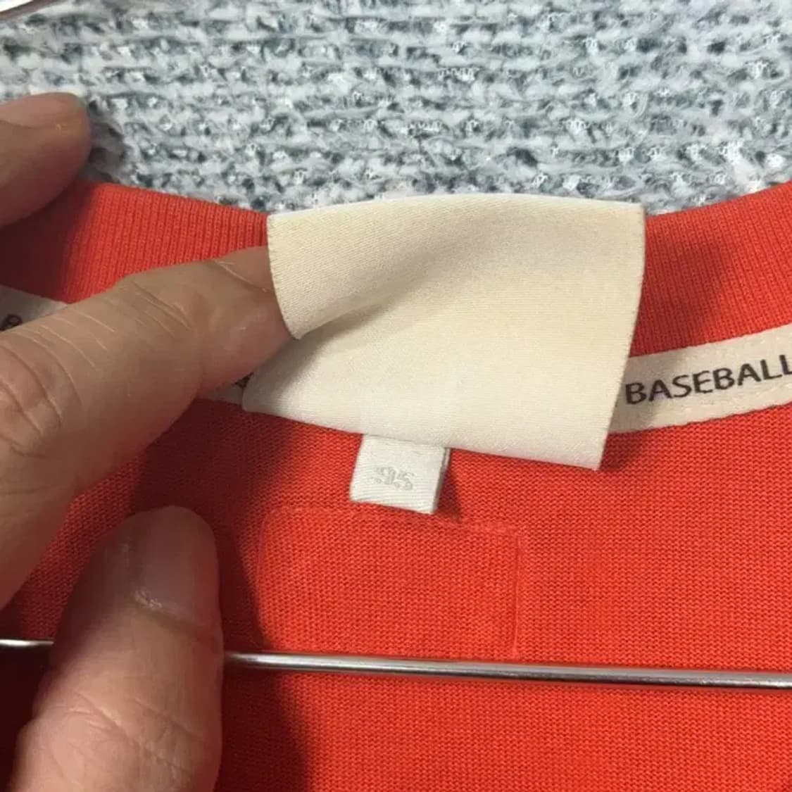 MLB 뉴욕양키즈 오렌지 반팔티 95 상품이미지5