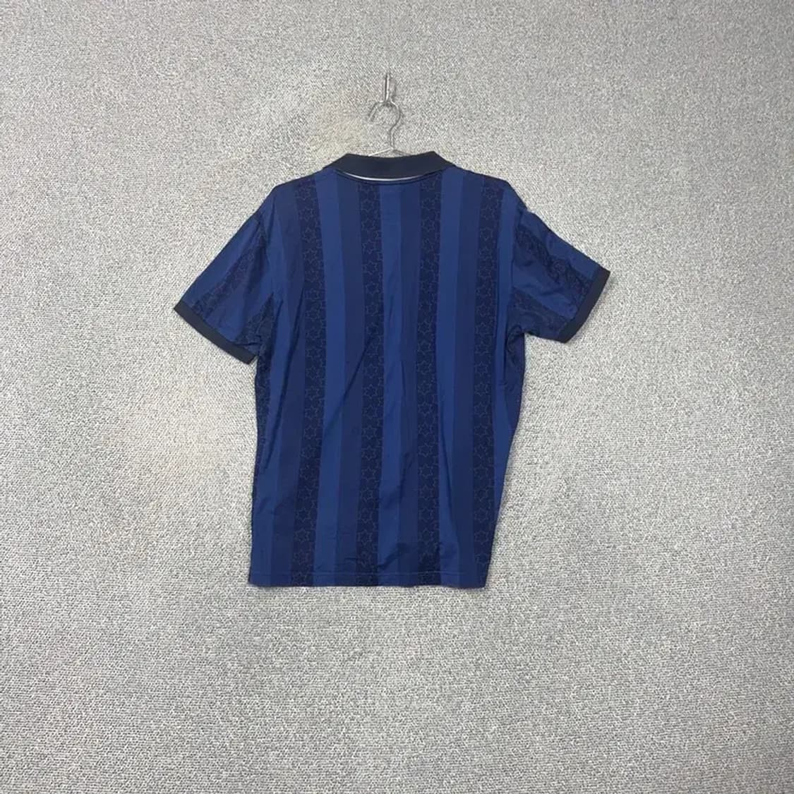 빈폴 골프 스트라이프 네이비 반팔 카라티 105 상품이미지2