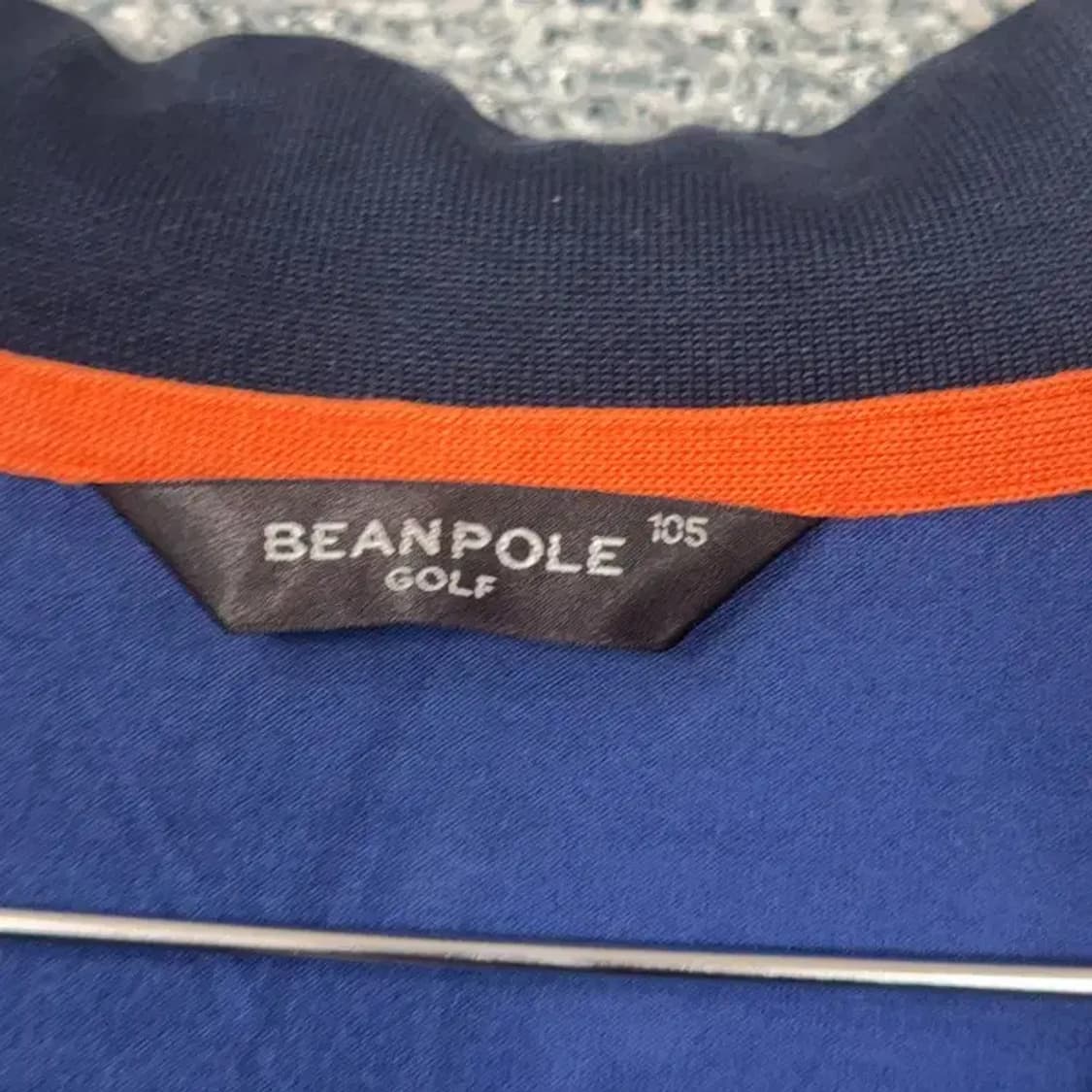 빈폴 골프 스트라이프 네이비 반팔 카라티 105 상품이미지3