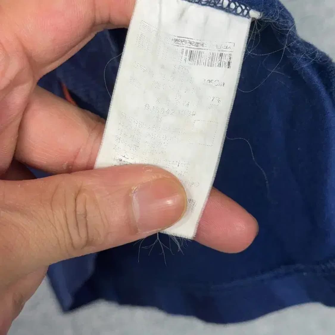 빈폴 골프 스트라이프 네이비 반팔 카라티 105 상품이미지4