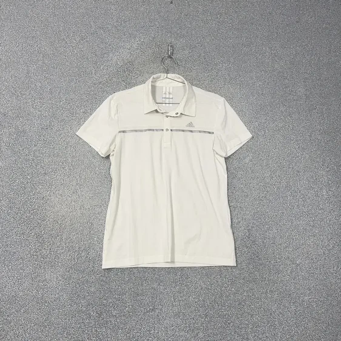 아디다스 로고 기능성 반팔 카라티 95 상품이미지1