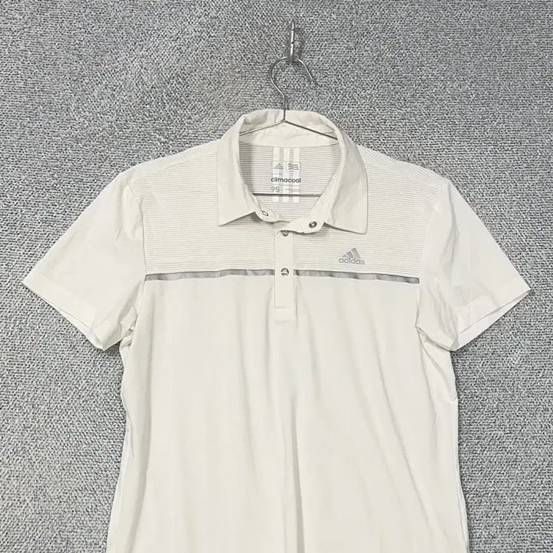 아디다스 로고 기능성 반팔 카라티 95 상품이미지3